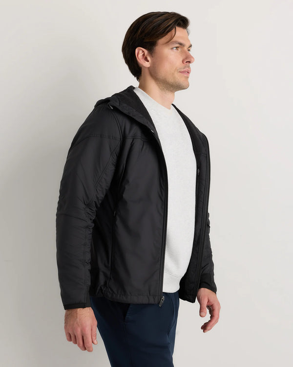 Weather Proof Fleece-Lined Hooded Jacket - S / Carbon Grey