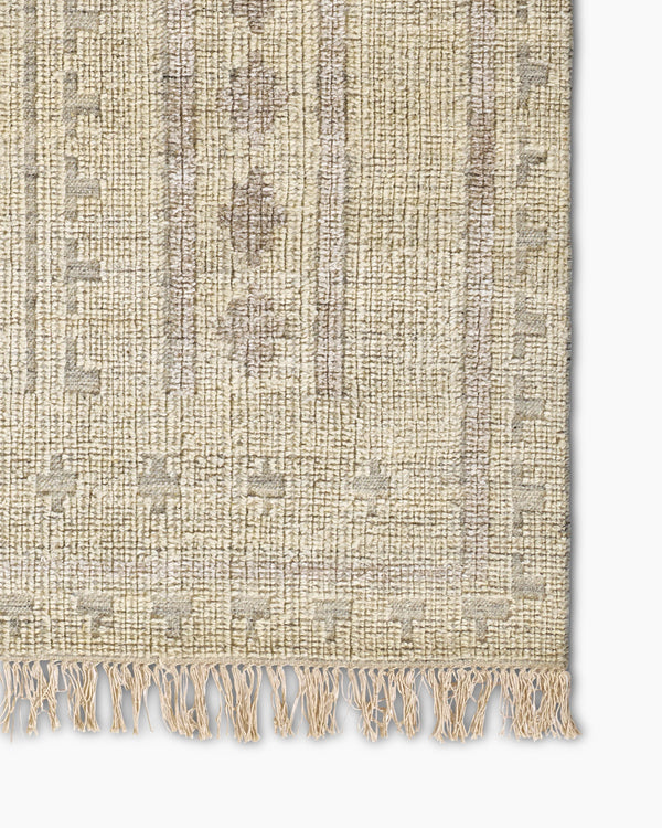 Lima Handwoven Wool Rug - 3'6" x 5'6" / Ivory