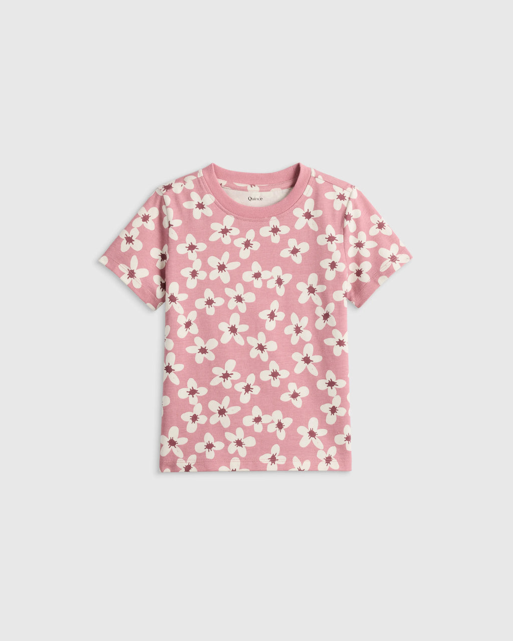 100% Organic Cotton Jersey Short Sleeve Tee - 2T / Dino Sketch