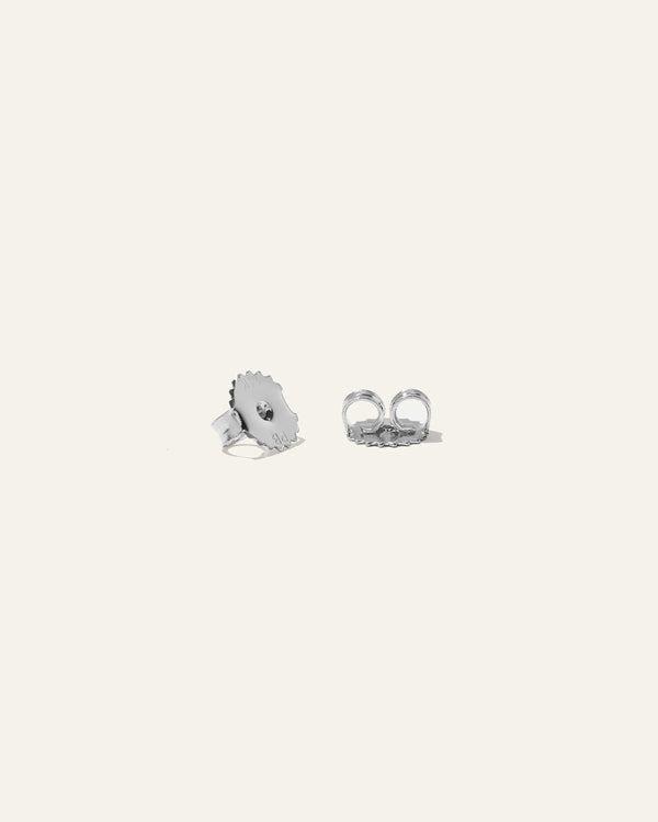 14K Gold Lab Grown Diamond Oval Solitaire Studs - 2ctw - One Size / Yellow Gold