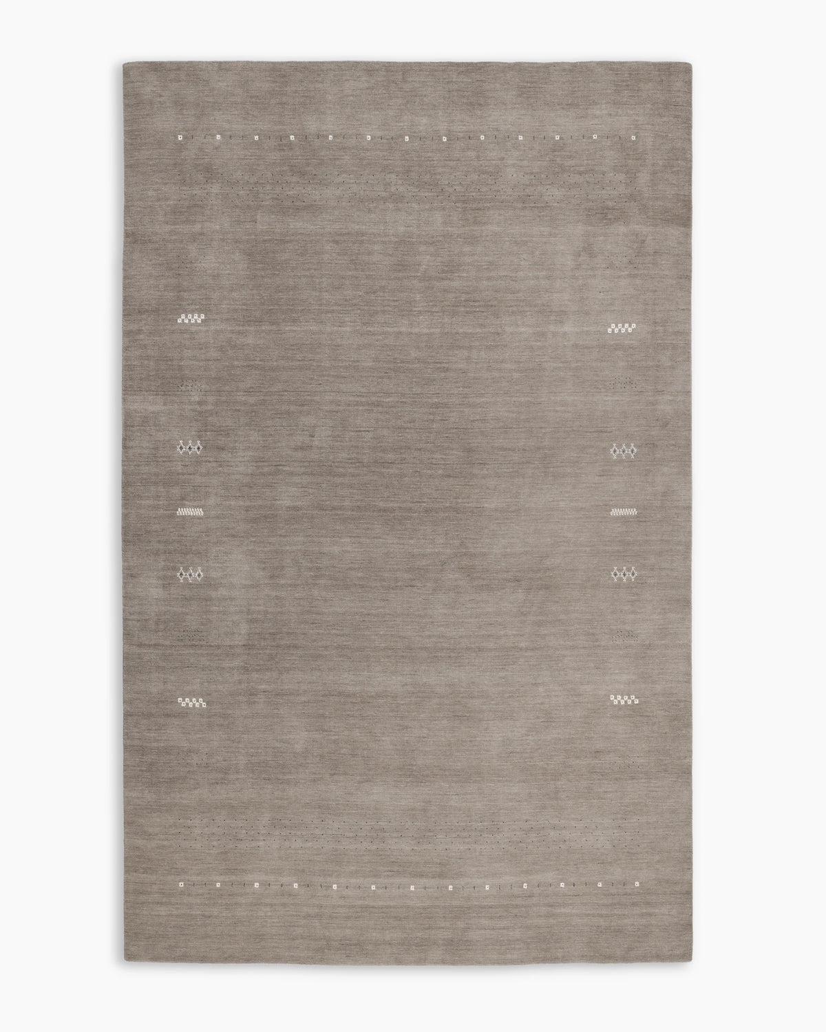 Indie Hand-Loomed Wool Rug - 5' x 8' / Taupe Main image