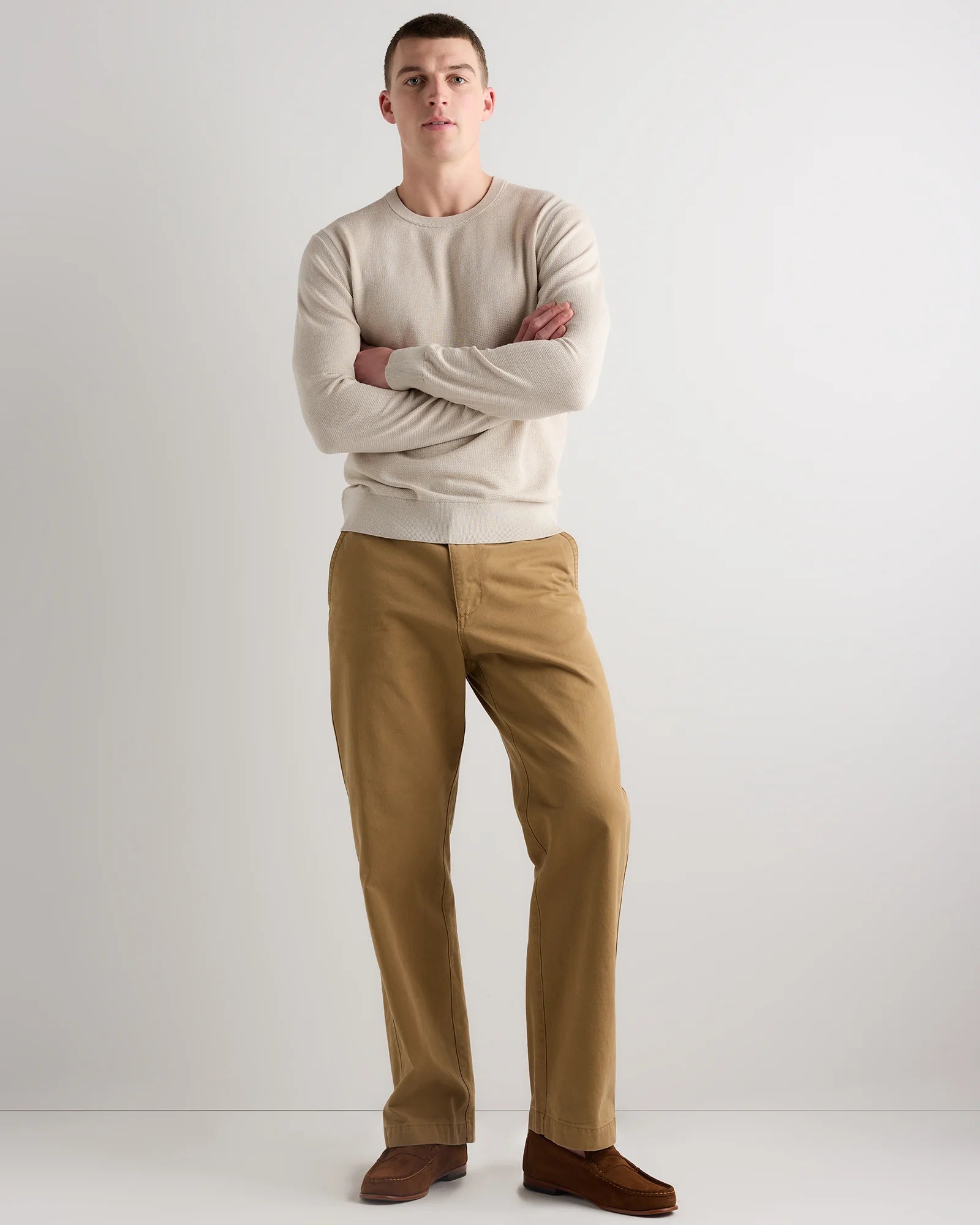 Essential Suede Penny Loafer - 7 / Whiskey Secondary image