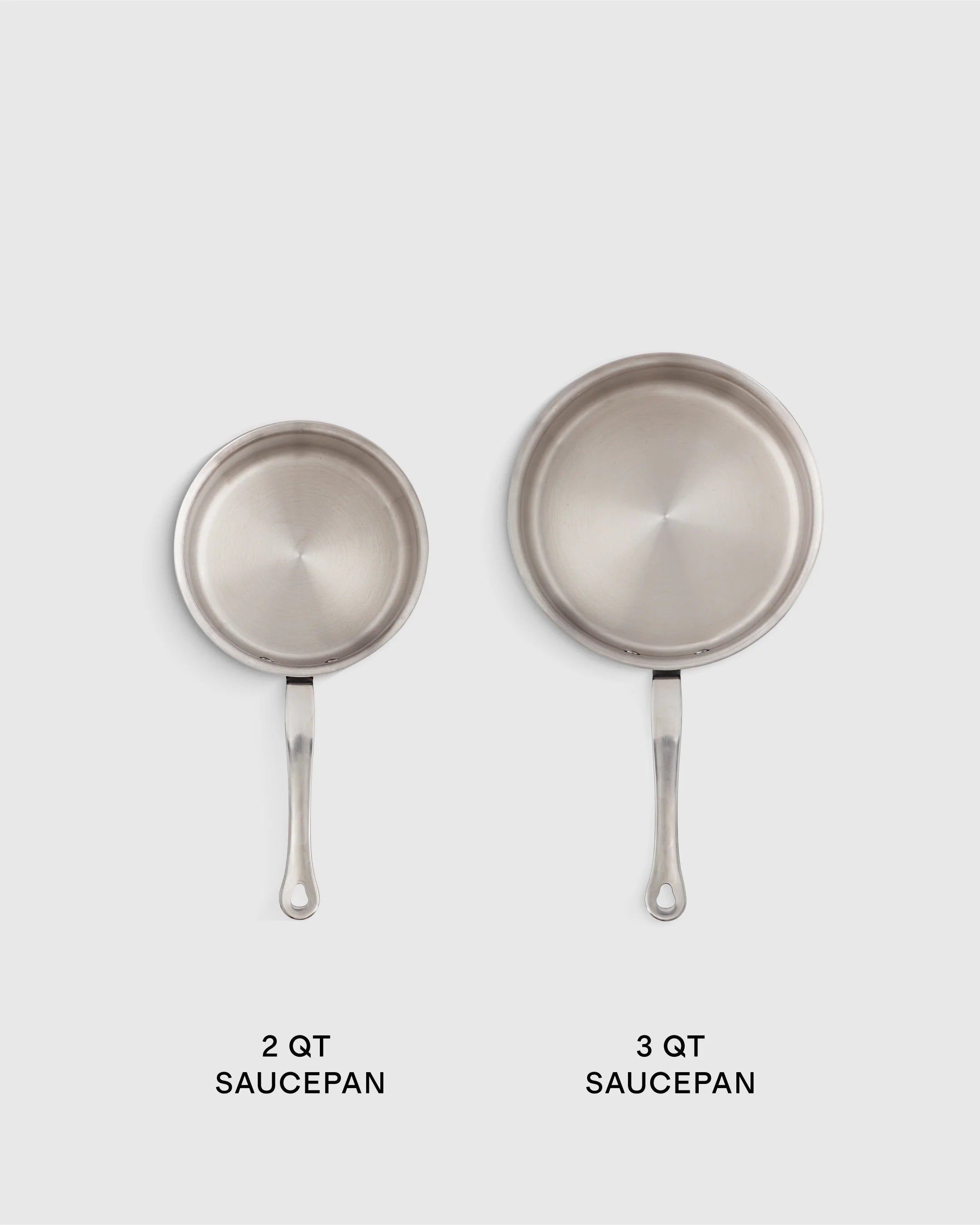 5-Ply Stainless Steel Saucepan - 2 QT / No Color Secondary image