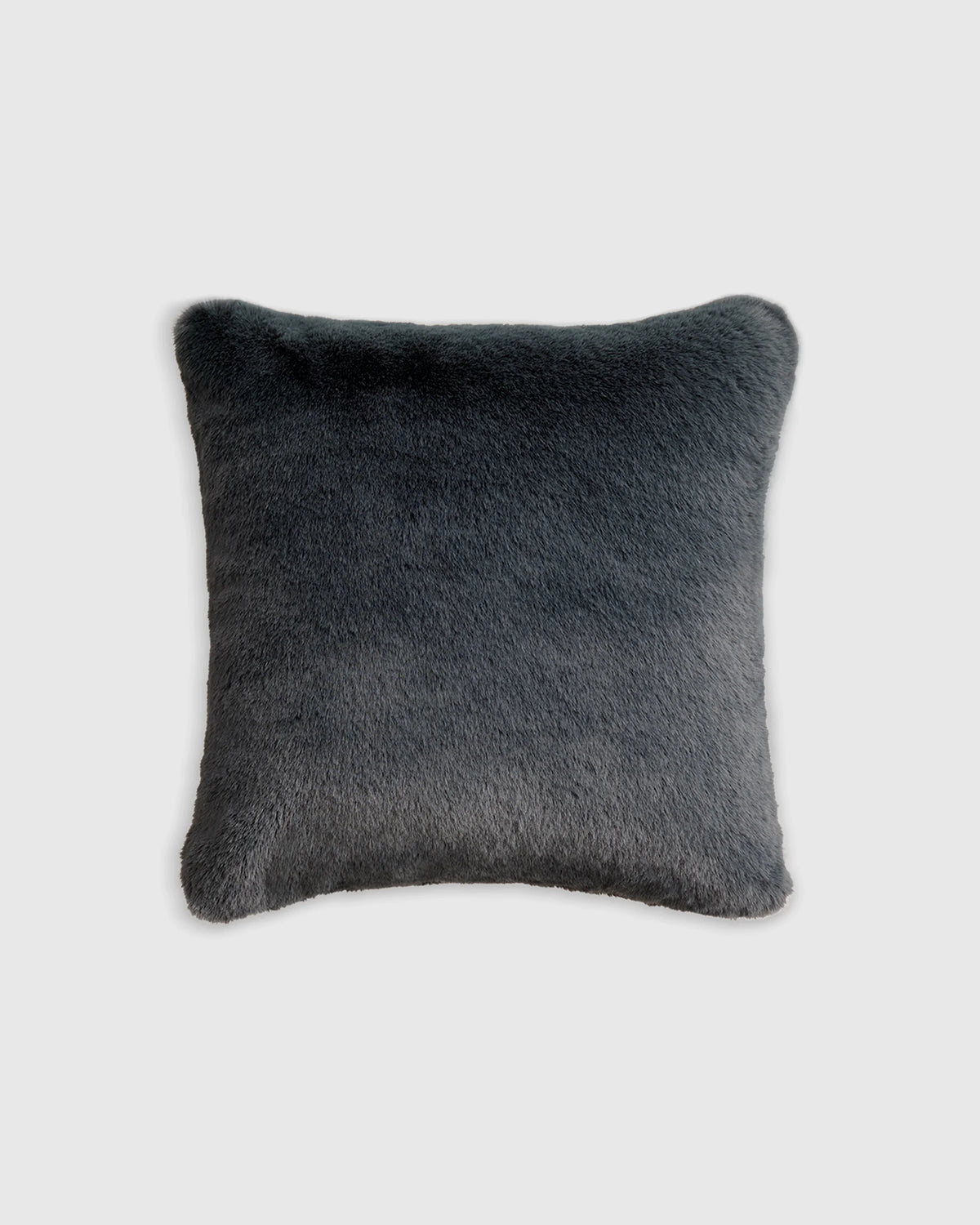 Luxury Faux Fur Pillow Cover - 20x20 / Slate