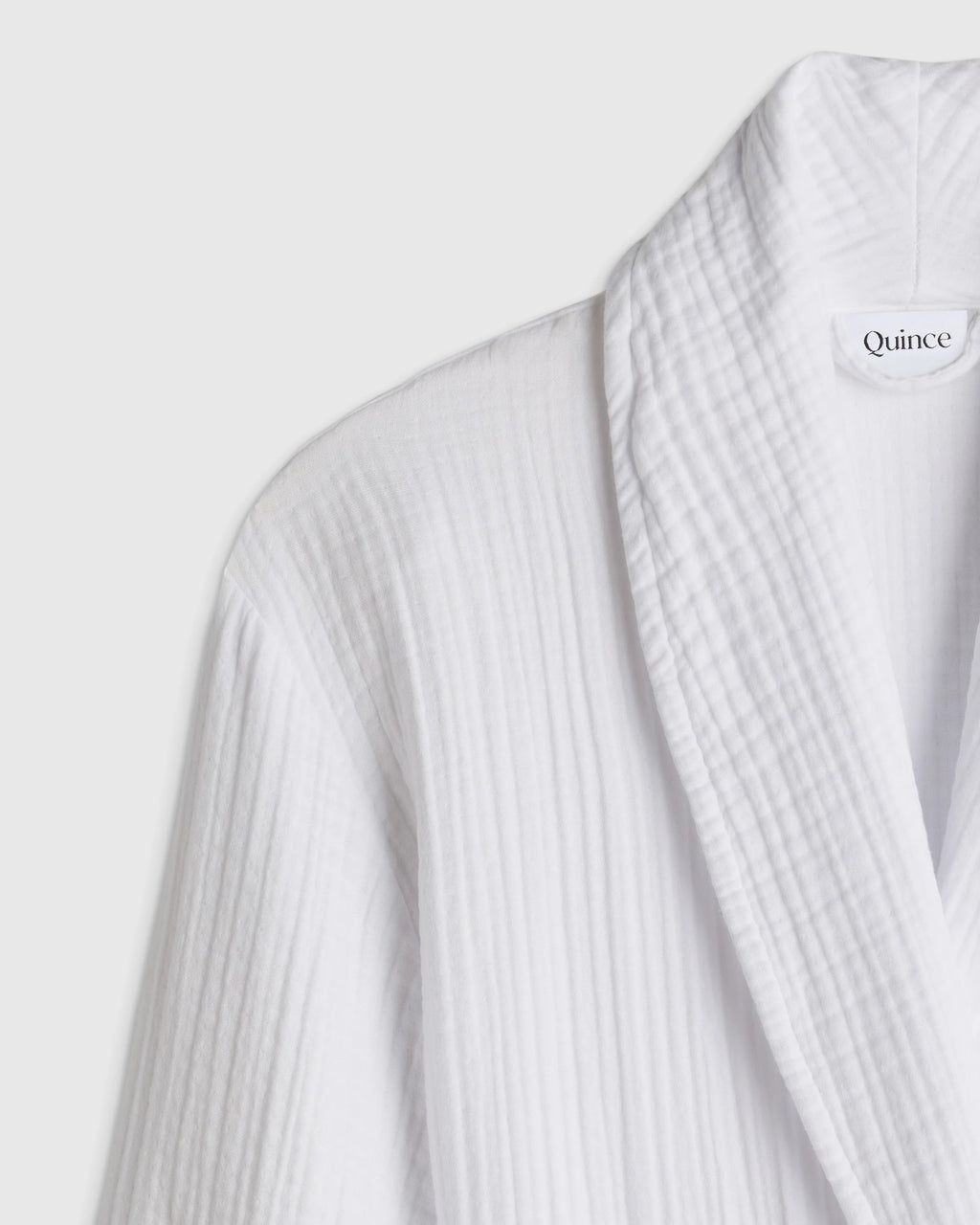 Soft Layered Turkish Cotton Robe - XS / White