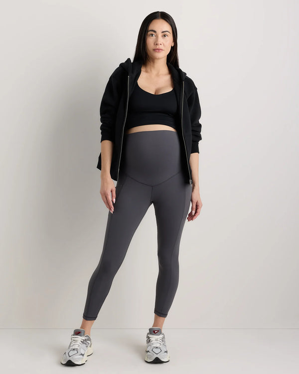 Ultra-Form Maternity Pocket Leggings - XS / Black