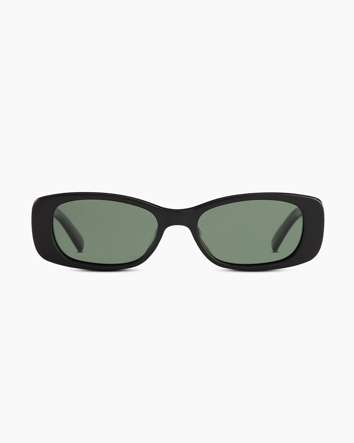 Palma Polarized Acetate Sunglasses - One Size / Black with Green lens Main image