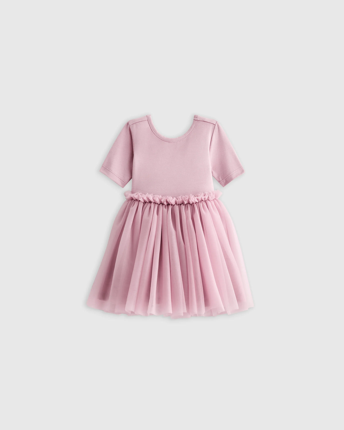 Organic Cotton Tulle Tutu Dress - 6-9M / Lilac Mauve Main image