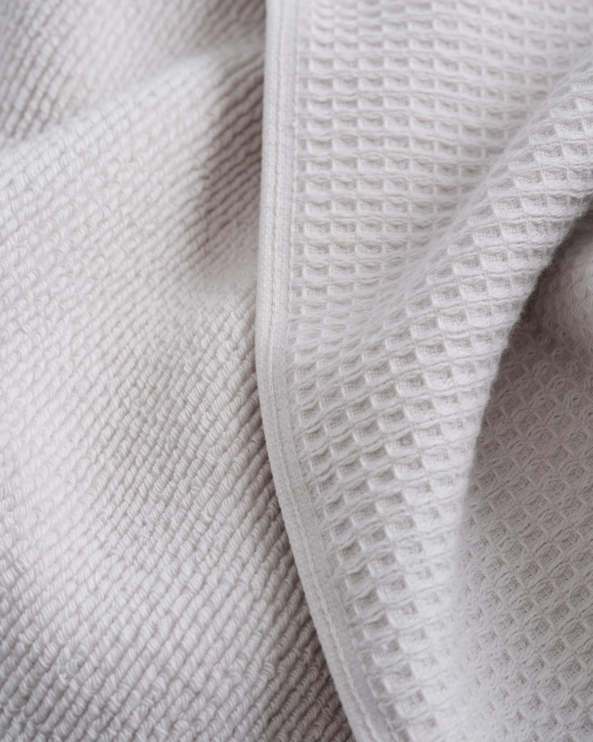 Turkish Waffle Terry Bath Sheet (Set of 2) - One Size / Ivory