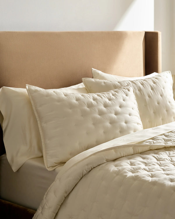 Bamboo Dream Quilted Sham Set - Standard / Sage