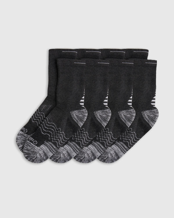 Performance Running Crew Socks (4-Pack) - S / White