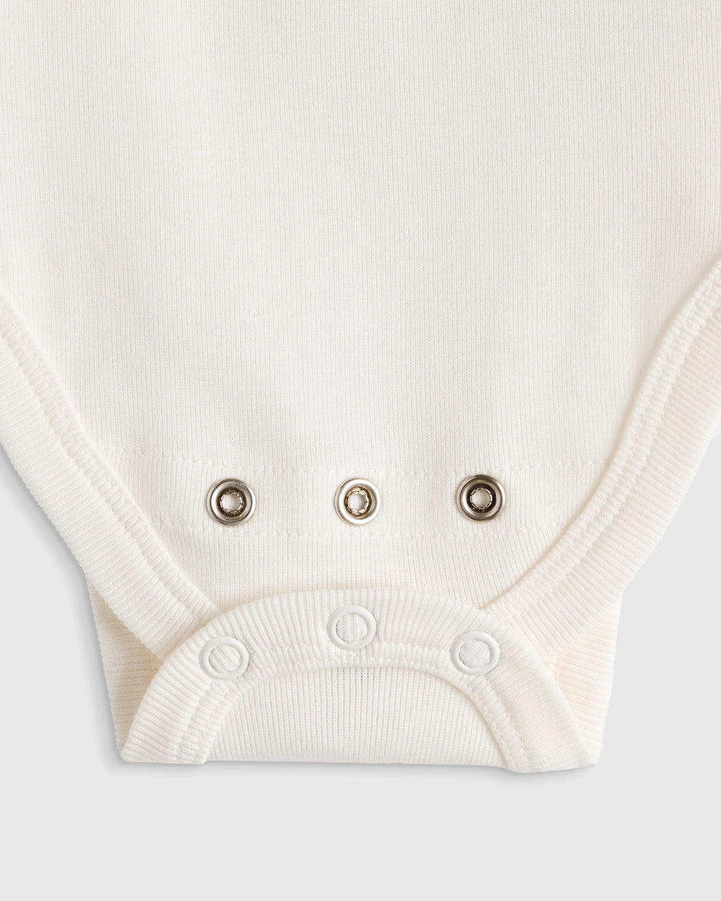 100% Organic Cotton Long Sleeve Bodysuit - 0-3M / Safari