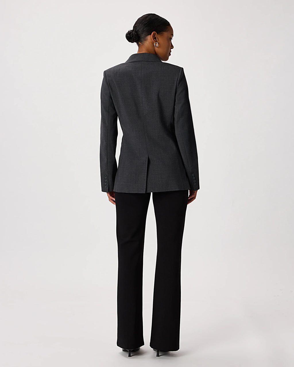Italian Wool Long Blazer - XS / Sahara Camel