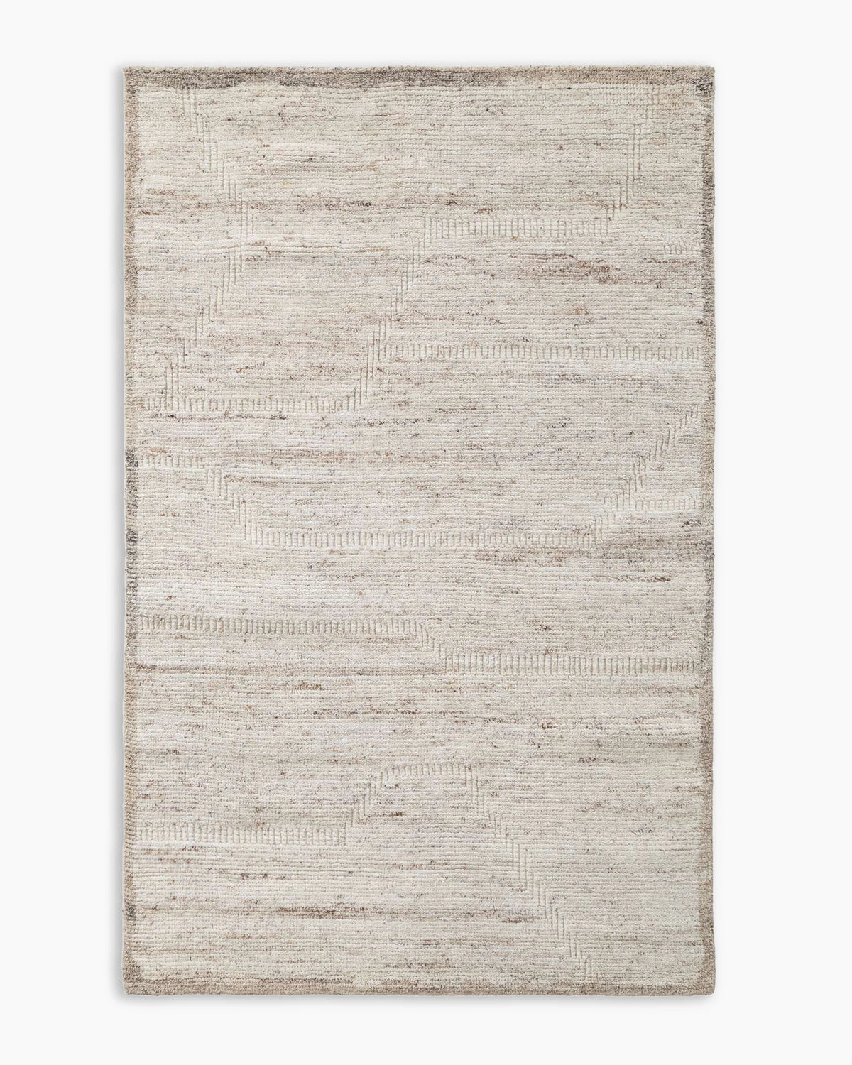 Wynona Hand-Knotted Wool Rug - 5' x 7'6" / Beige Main image