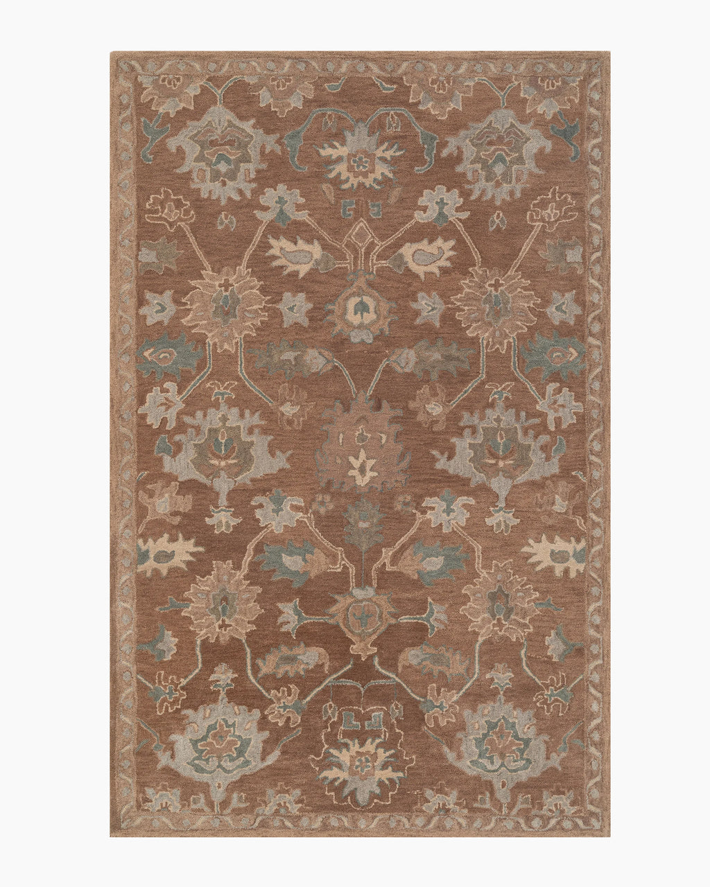 Billie Wool Rug - 5' x 8' / Chestnut