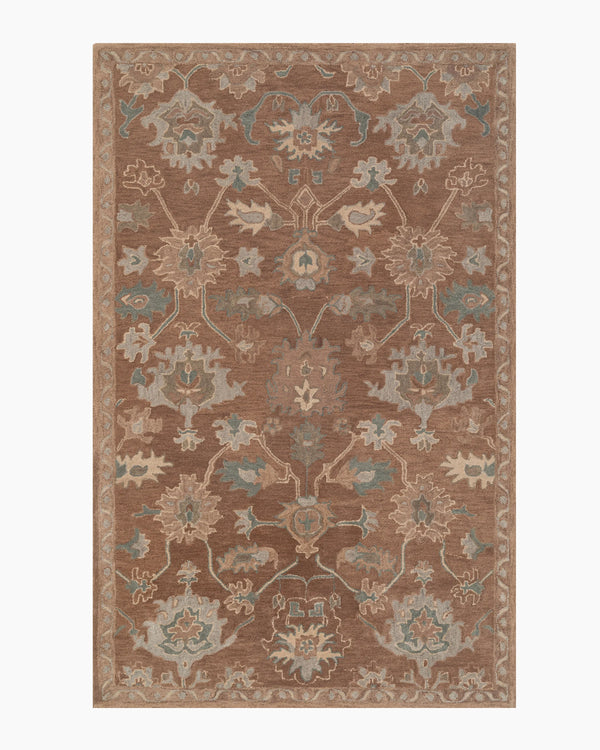 Billie Wool Rug - 5' x 8' / Chestnut