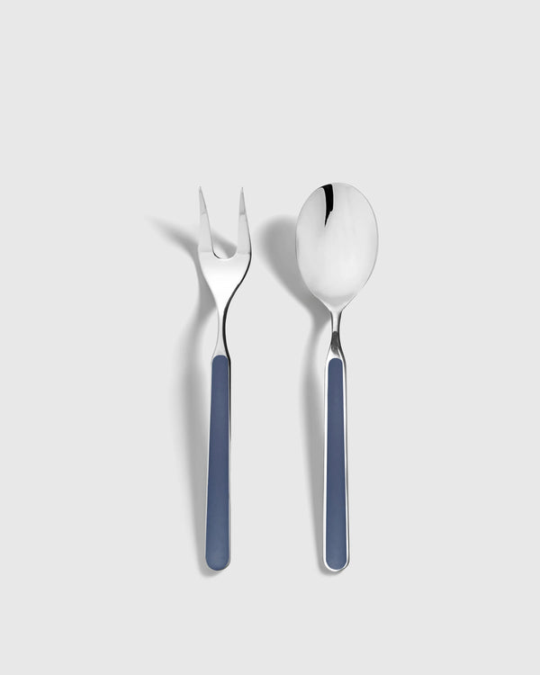 Fantasia 2-Pc Serving Utensil Set by Mepra - One Size / Porcelain