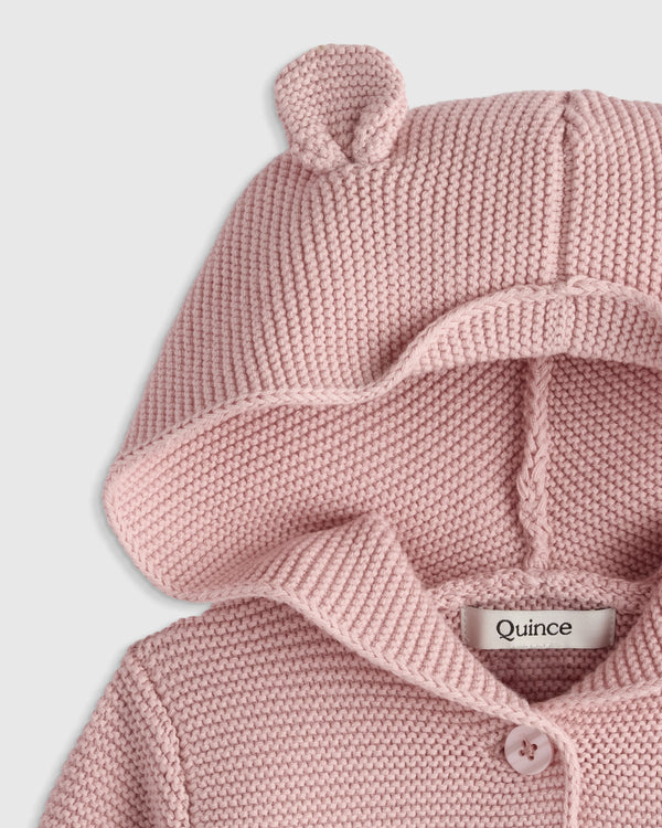 100% Organic Cotton Sweater Set - 0-3M / Ivory