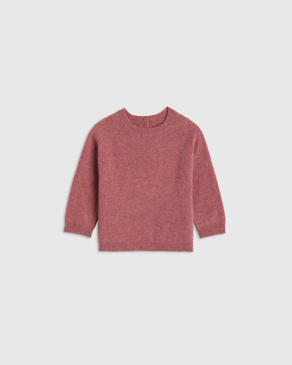 Washable Cashmere Crewneck Sweater - 0-3M / Varsity Red