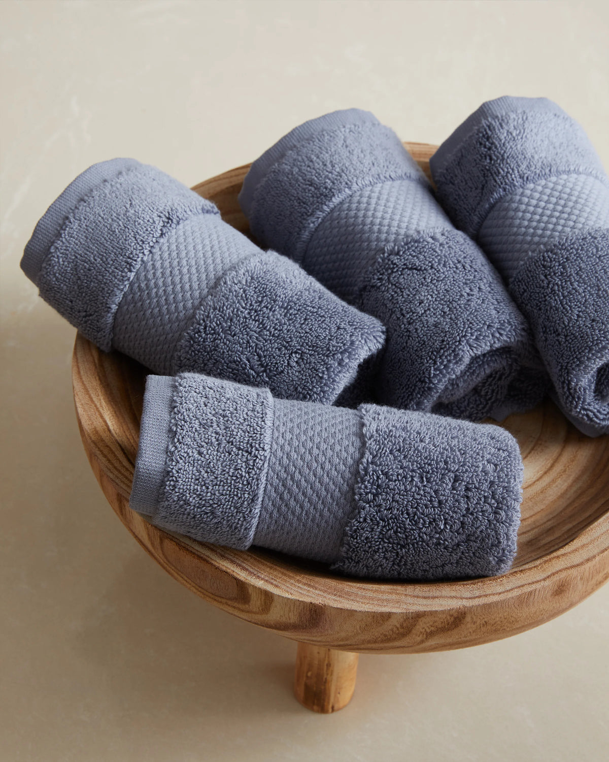 Turkish Ultra Plush Washcloth (Set of 4) - One Size / Mineral