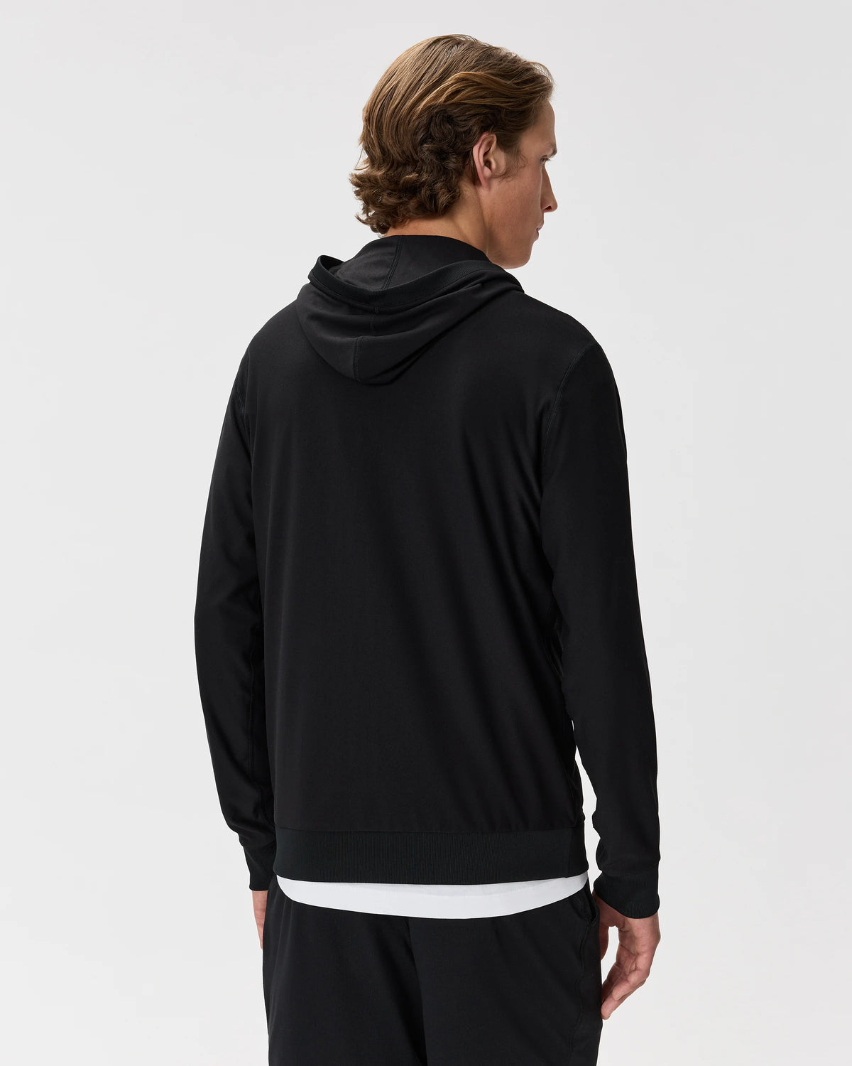 Flowknit Performance Full-Zip Chest Pocket Hoodie - XS / Heather Deep Navy
