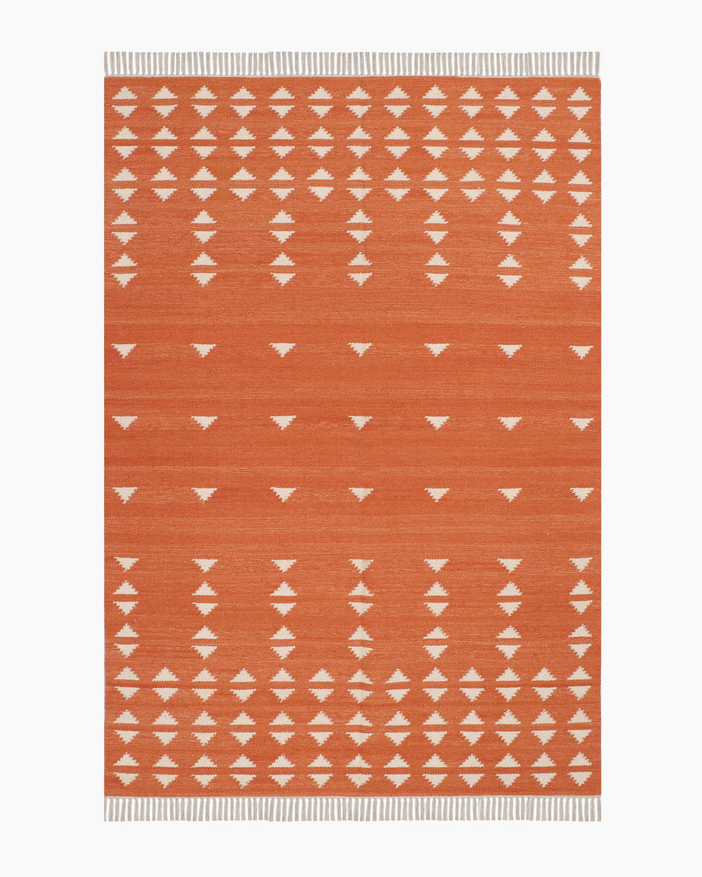 Shay Wool Kilim Rug - 3' x 5' / Brick