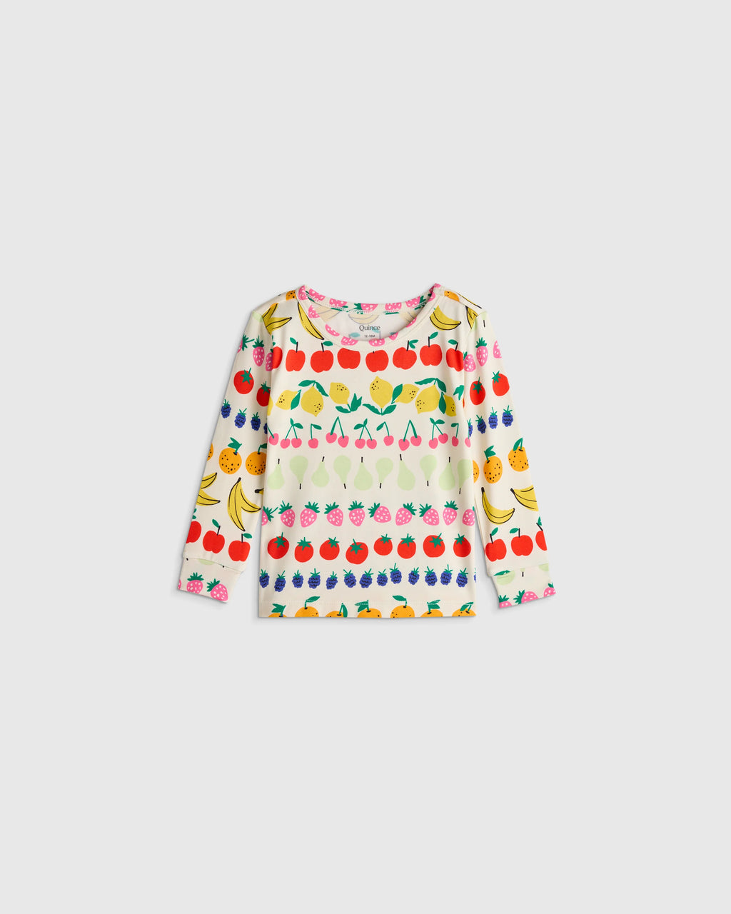 Bamboo Long Sleeve and Pant Pajama Set - 12-18M / Wildflower Dreams