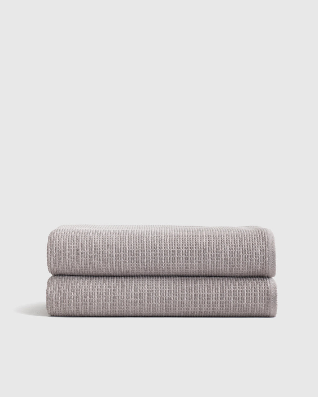 Turkish Waffle Terry Bath Sheet (Set of 2) - One Size / Ivory