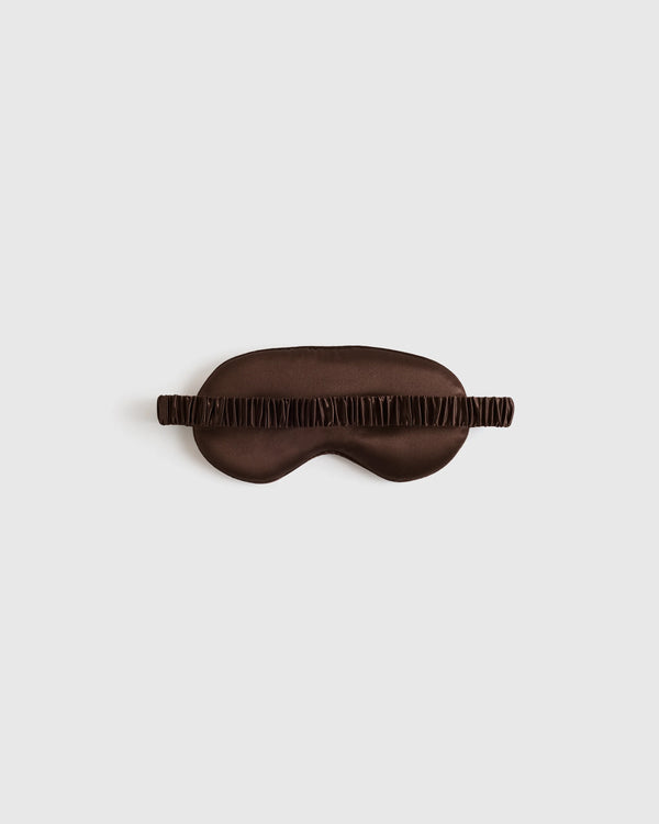 Mulberry Silk Beauty Sleep Mask - One Size / Soft Pink