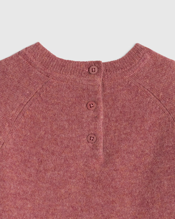Washable Cashmere Crewneck Sweater - 0-3M / Varsity Red