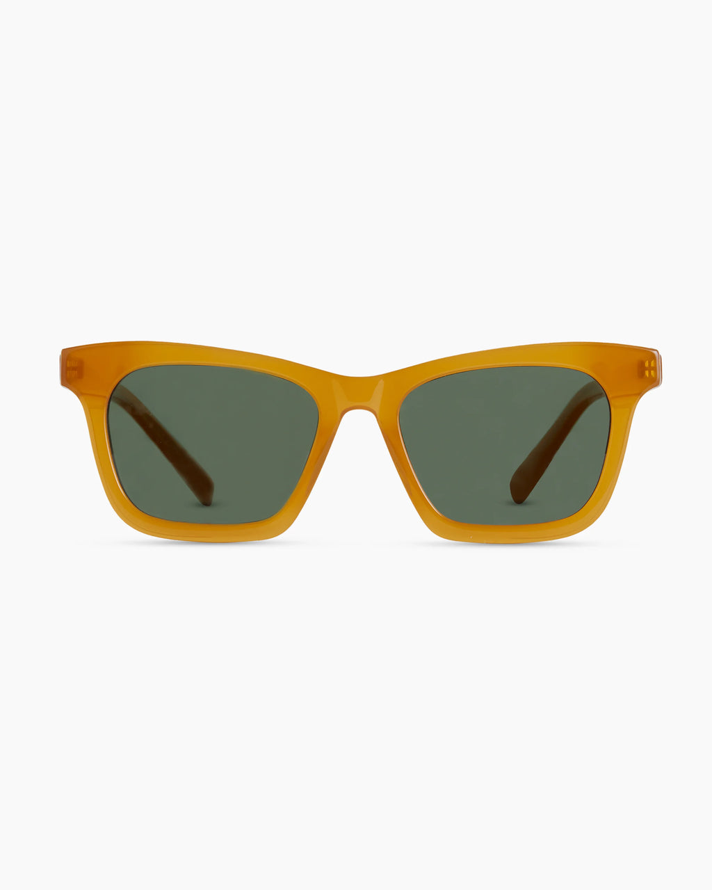 Luna Polarized Acetate Sunglasses - Narrow / Tan Tortoise with Brown Lens