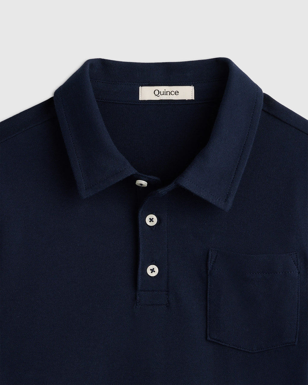 Organic Cotton Short Sleeve Pique Polo - 6 / White