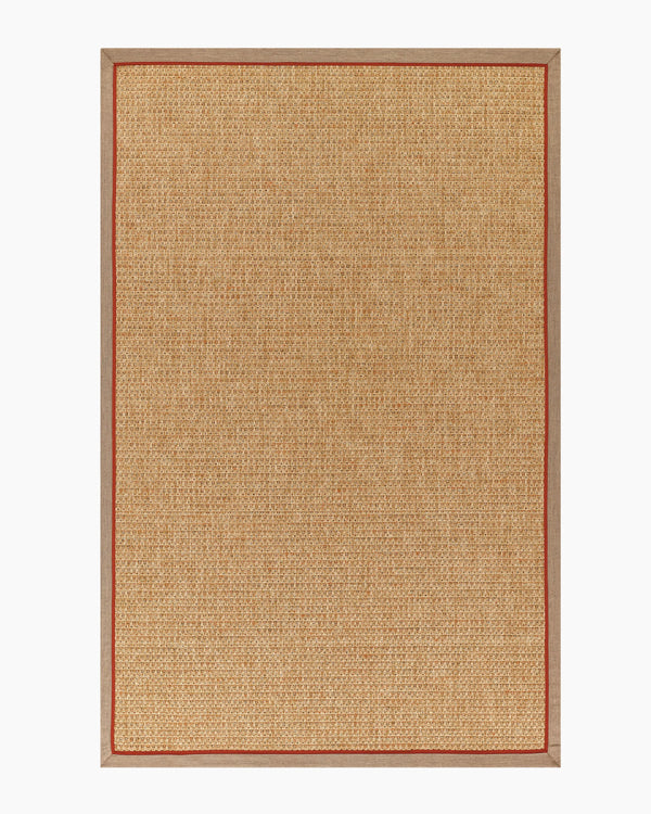 Kitt Indoor/Outdoor Rug - 2' x 4' / Brown/Beige