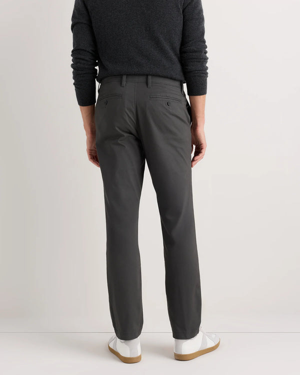 Organic Cotton Stretch Chino Pants - Straight - 30X30 / Stone