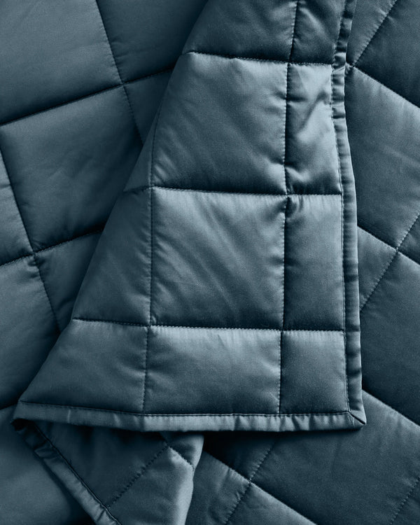 Bamboo Box Quilt - Twin / Sage