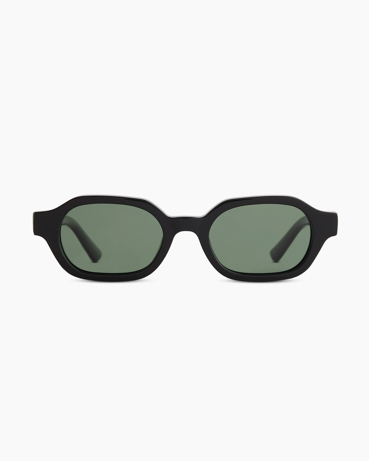 Sardinia Polarized Acetate Sunglasses - One Size / Black with Green lens Main image