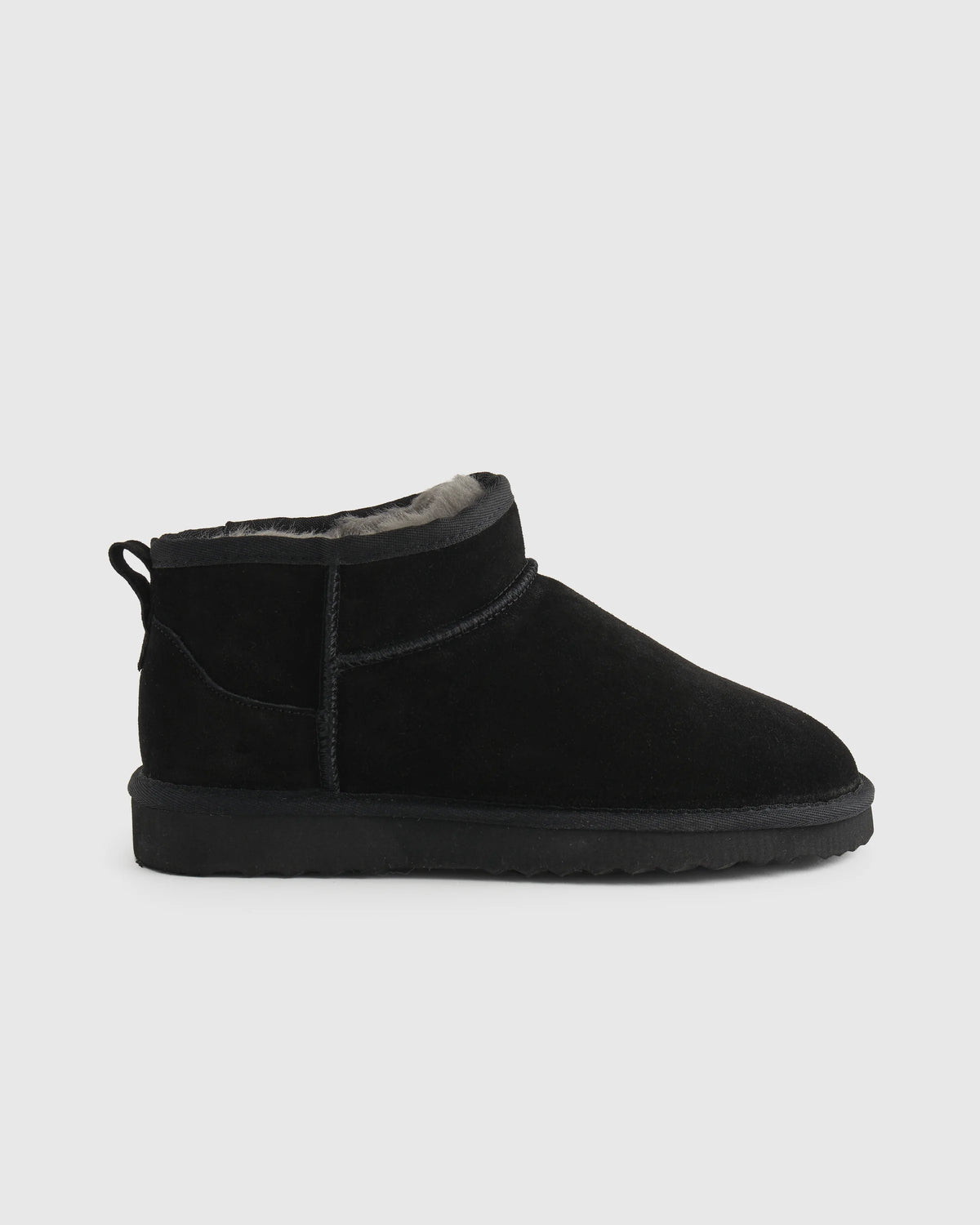 Australian Shearling Mini Boot - 6 / Black Main image