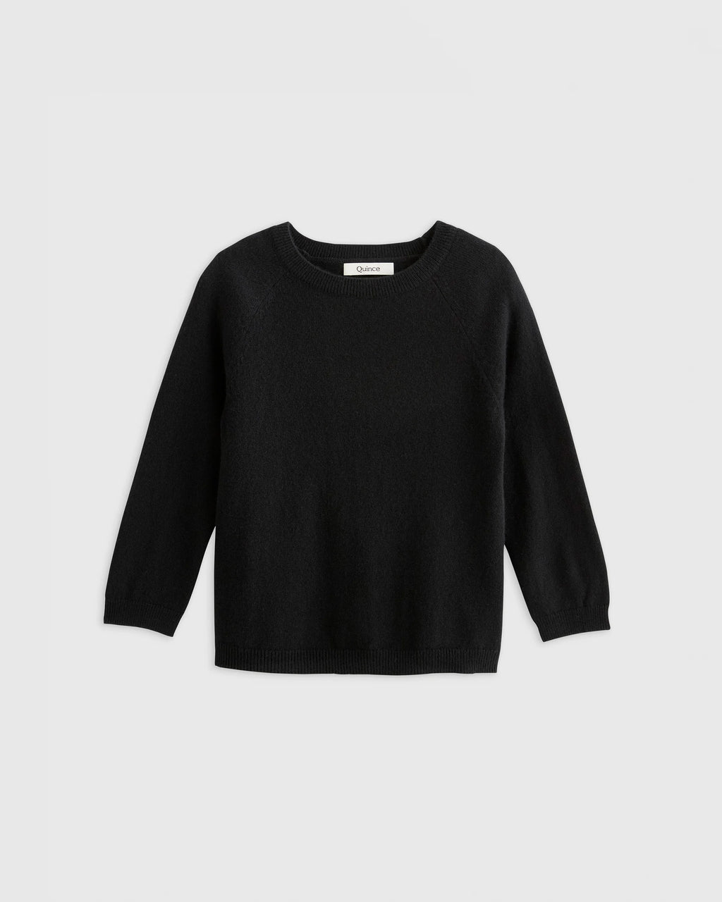 Washable Cashmere Crewneck Sweater - 2T / Forest Floor Green