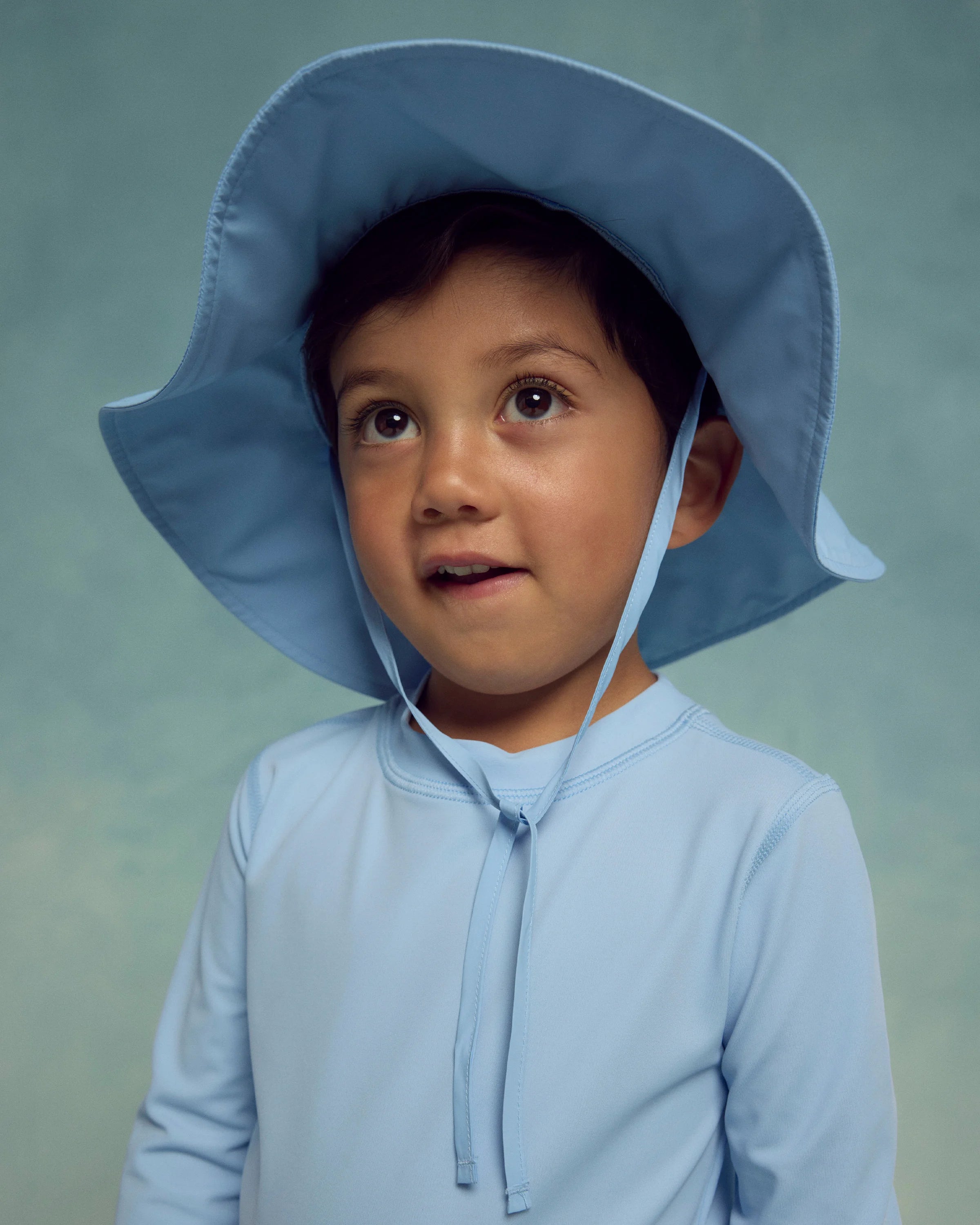 Sunsafe Rash Guard, Swim Trunks & Hat Set - 0-3M / Palms Secondary image