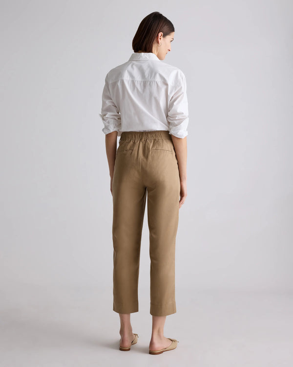 Drapey Twill Tapered Trouser - 0 / True Black