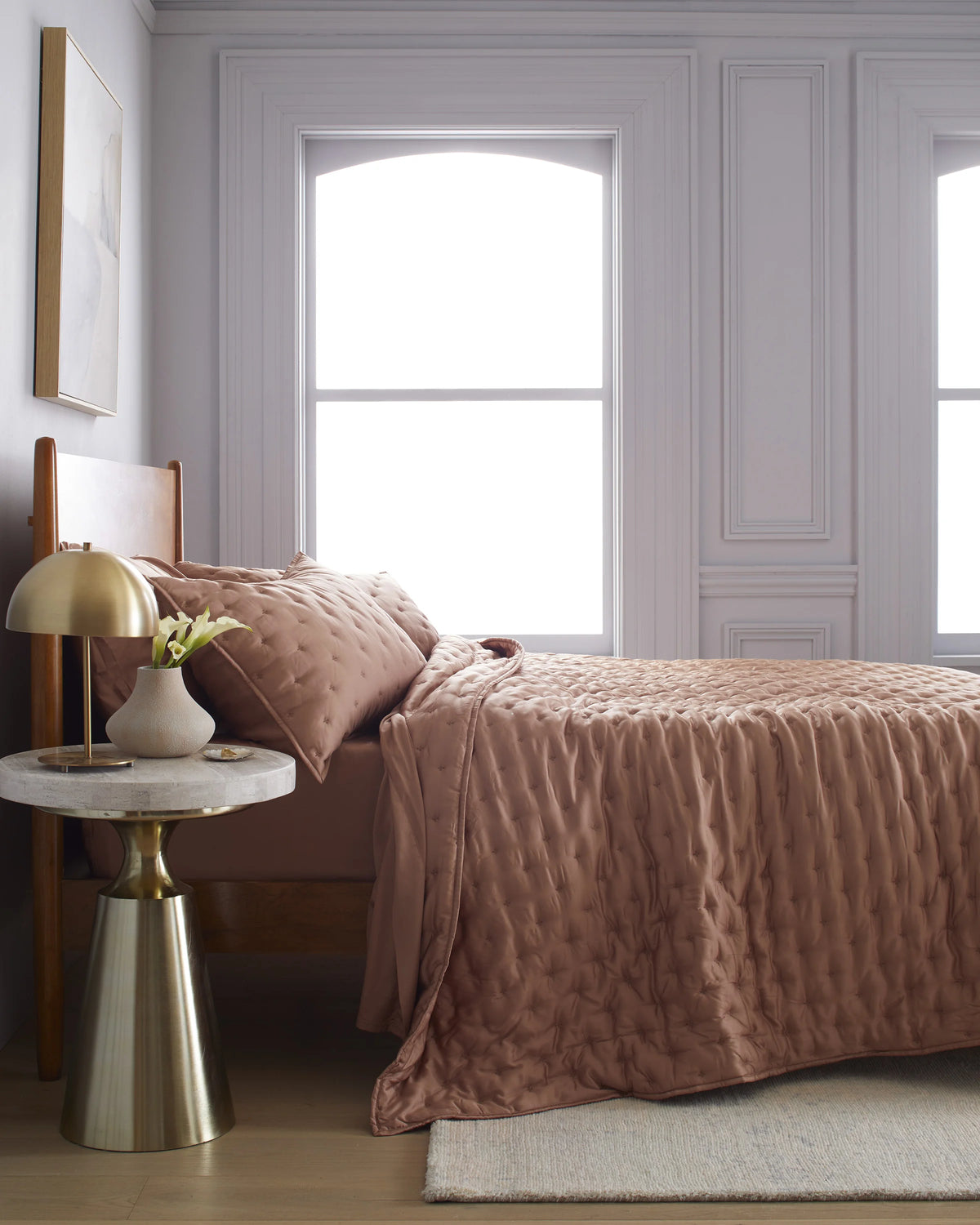 Bamboo Dream Quilt - Twin / Sage