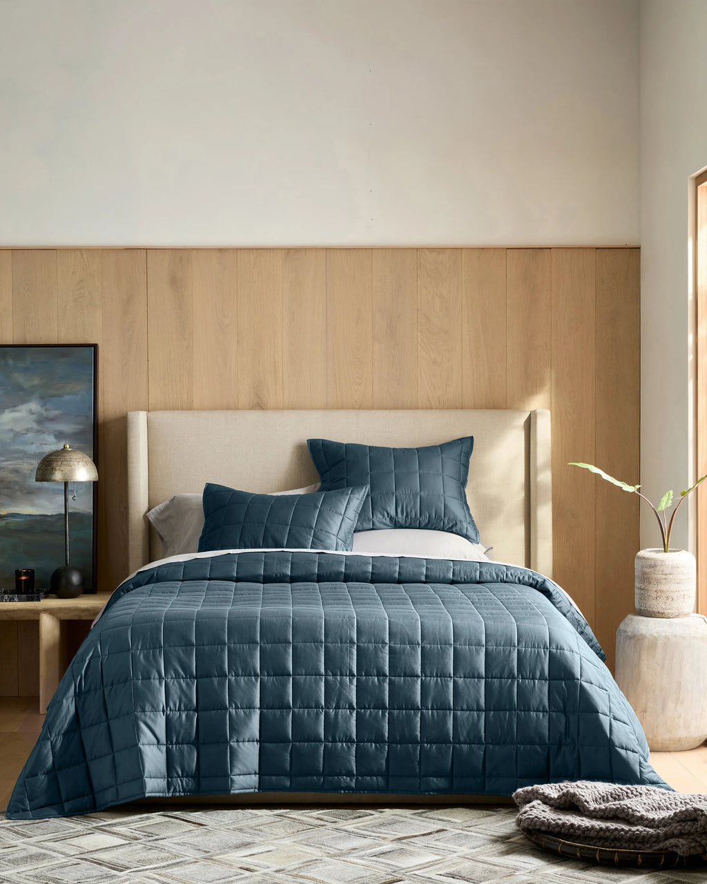 Bamboo Box Quilt - Twin / Sage