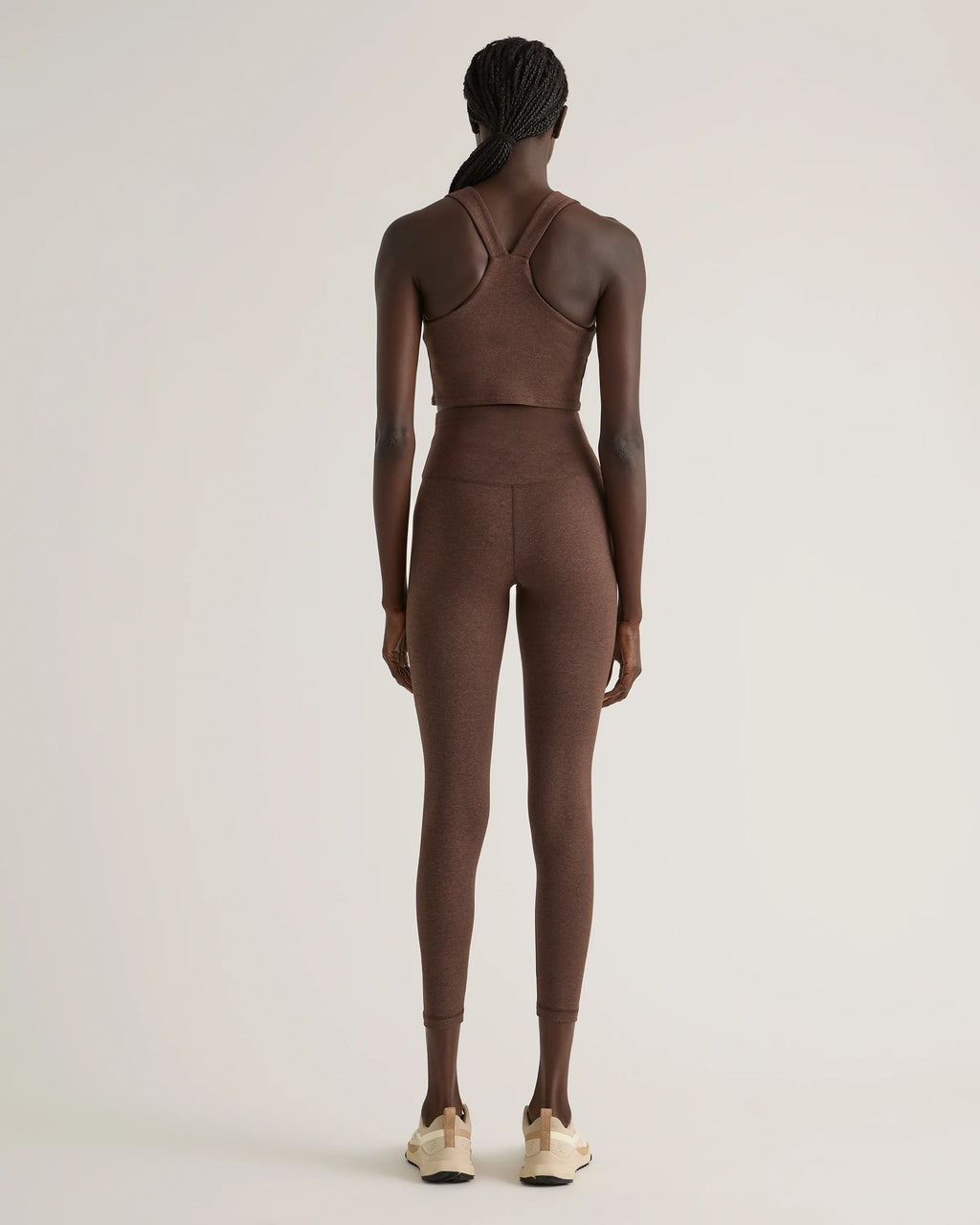 Ultra-Soft High-Rise Legging - XS / Heather Oatmeal