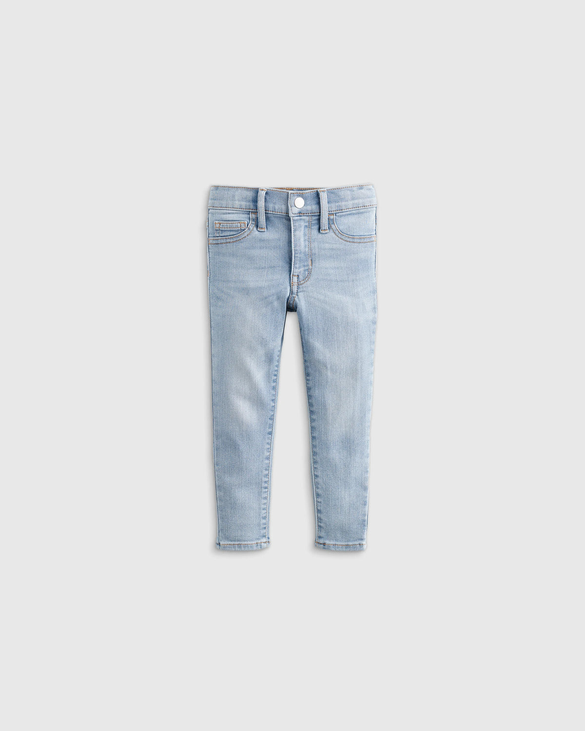 Girls EcoStretch Super Skinny Jeans - 9-12M / Light Wash Main image