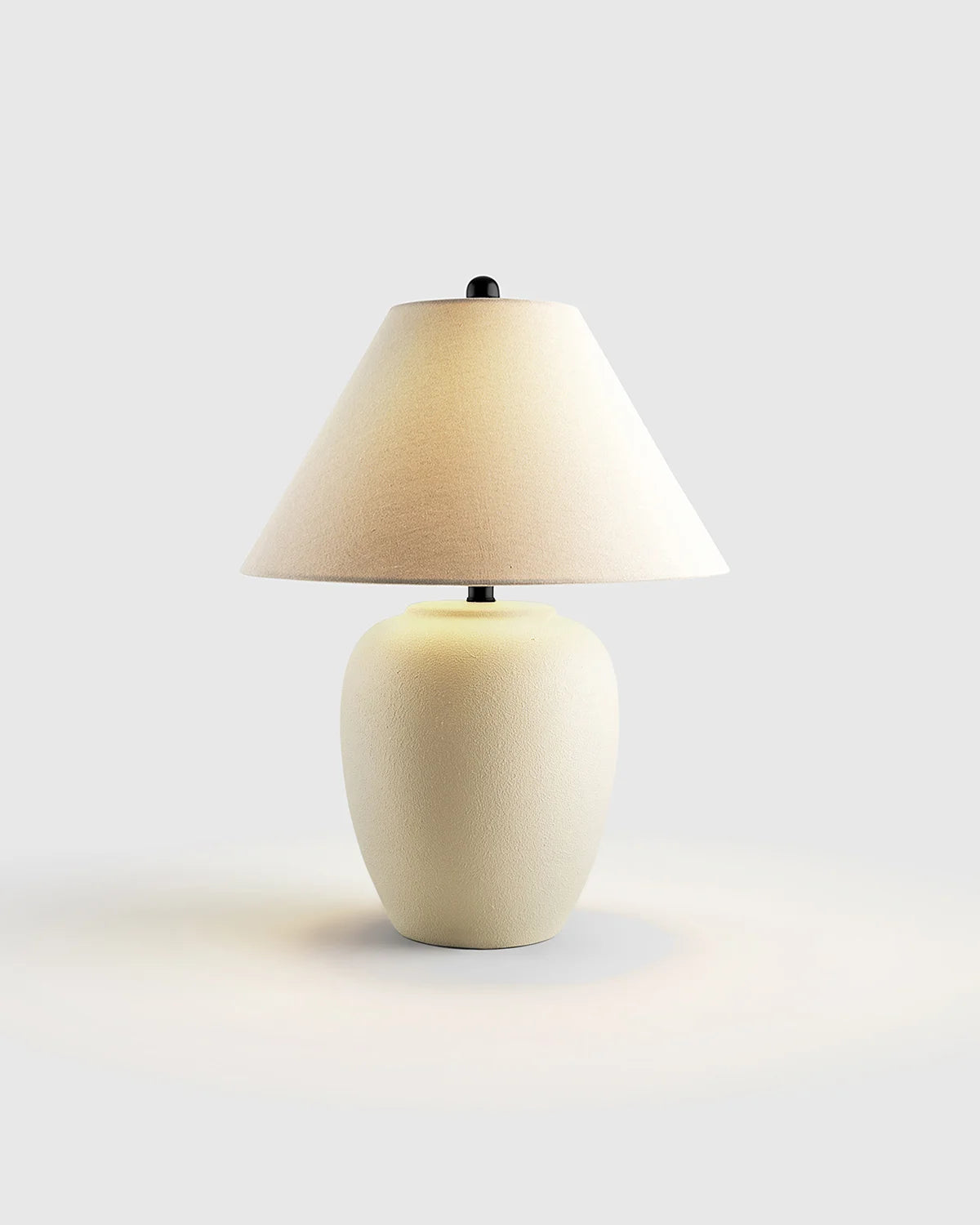 Heritage Ceramic Table Lamp - One Size / Ivory Secondary image