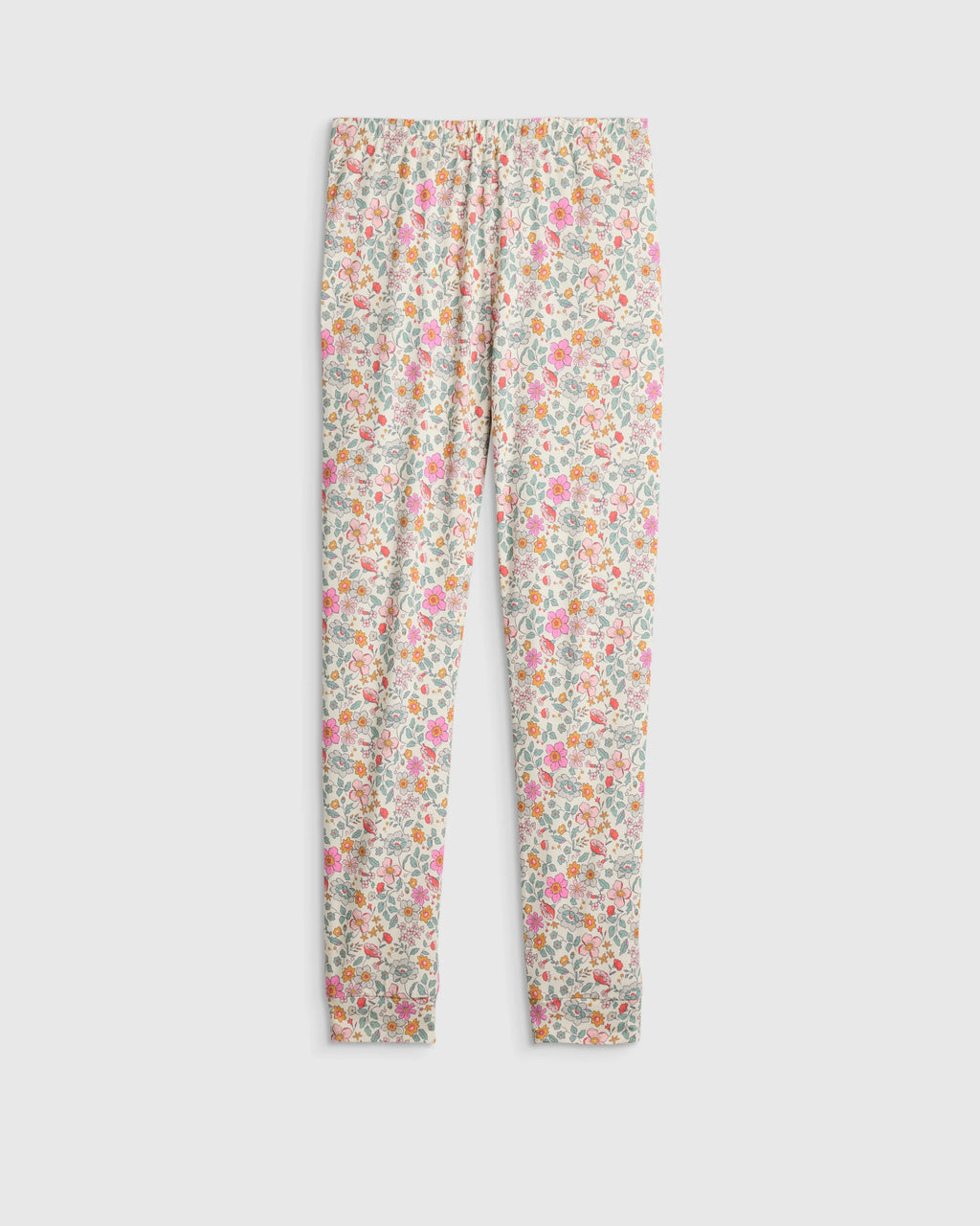Bamboo Long Sleeve and Pant Pajama Set - 6 / Wildflower Dreams