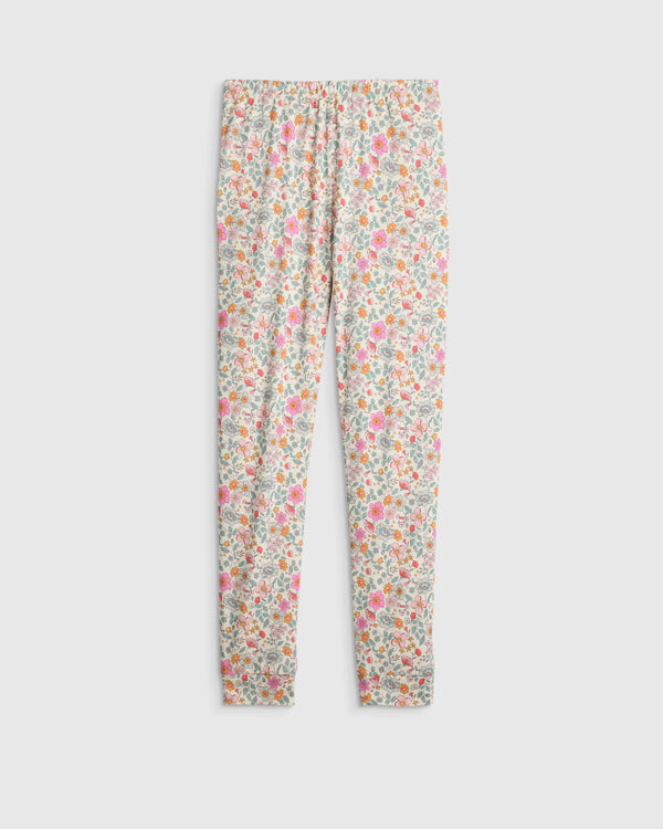 Bamboo Long Sleeve and Pant Pajama Set - 6 / Wildflower Dreams