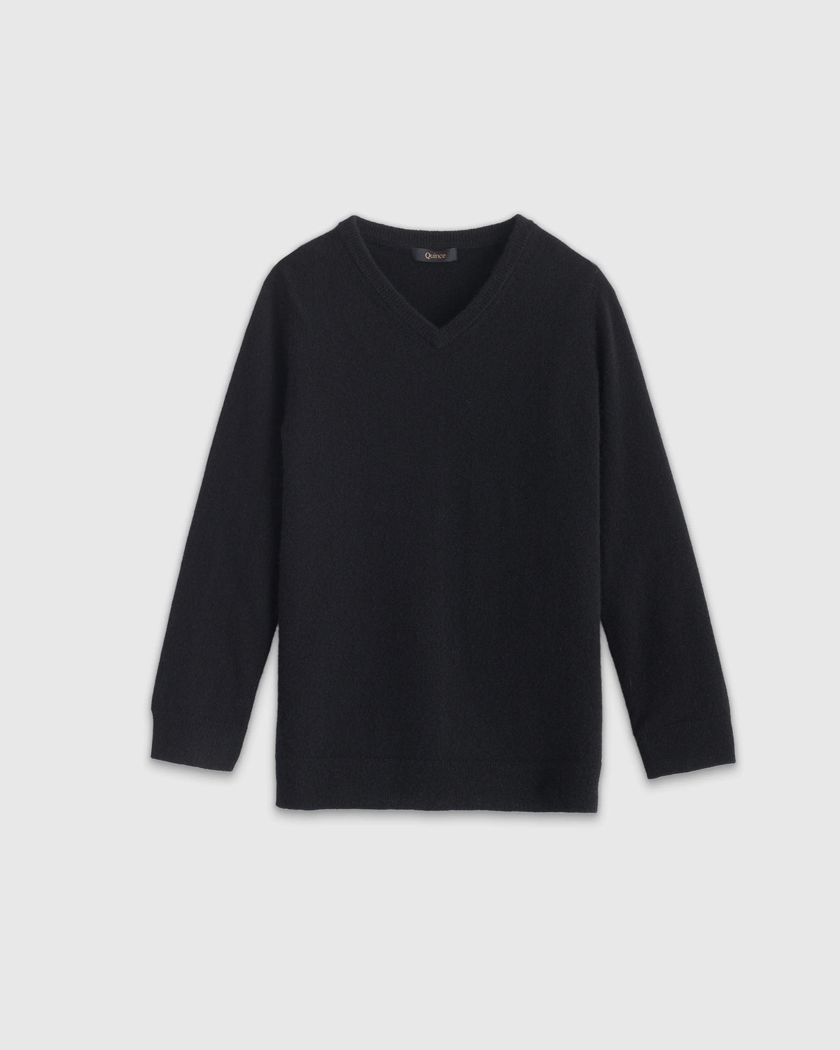 Washable Cashmere V-Neck Sweater - 6 / Black Main image