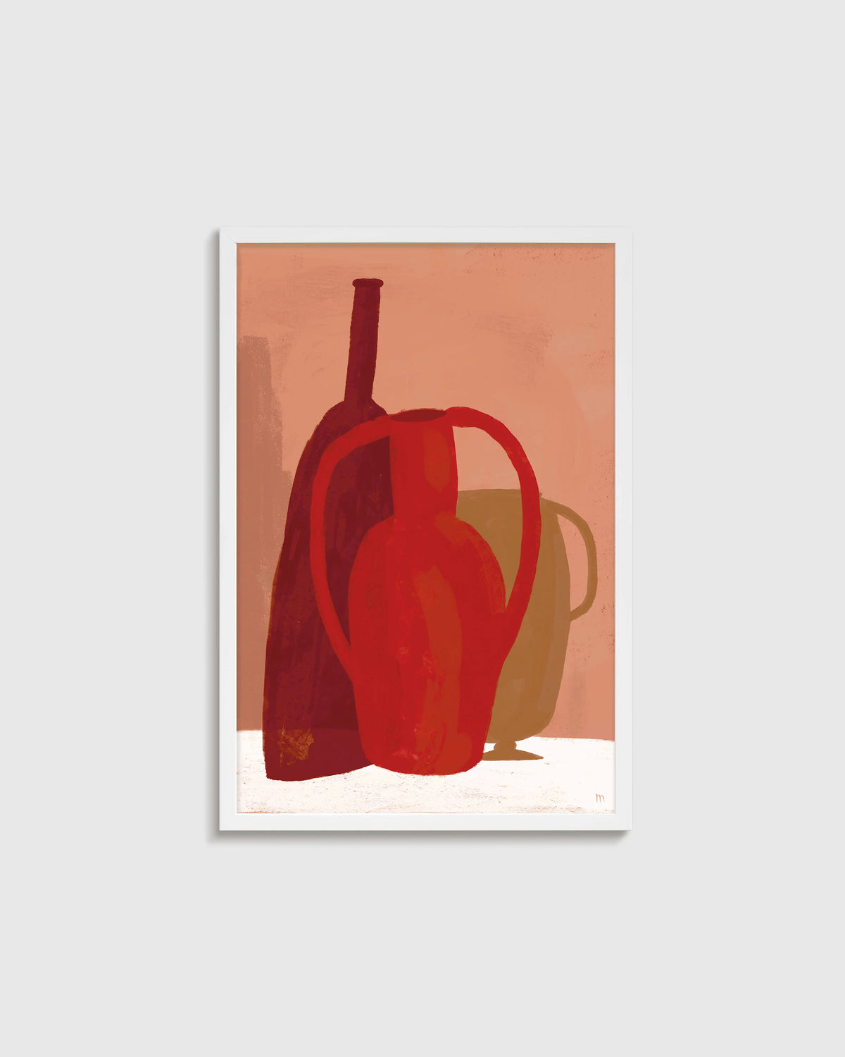 Vasi Di Terracotta by Marco Marella - 17.25"x25.25" / White Main image