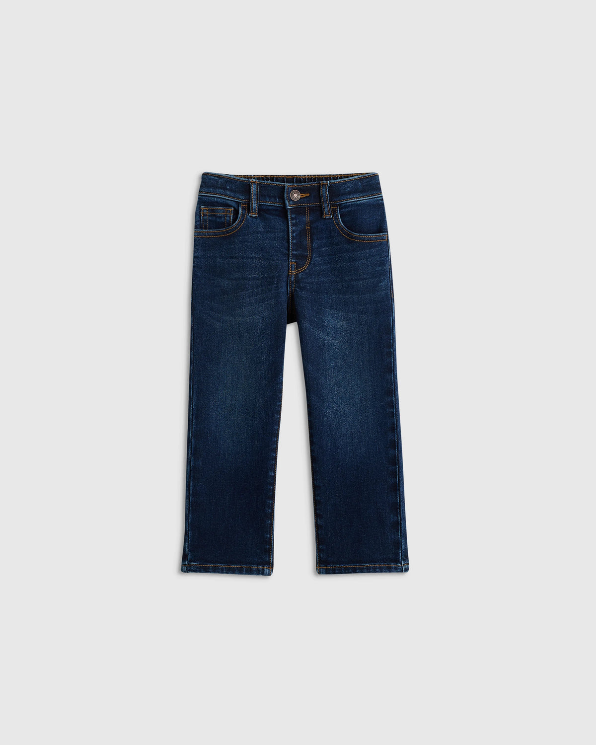 Boys Stretch Straight Jeans - 2T / Dark Wash Main image